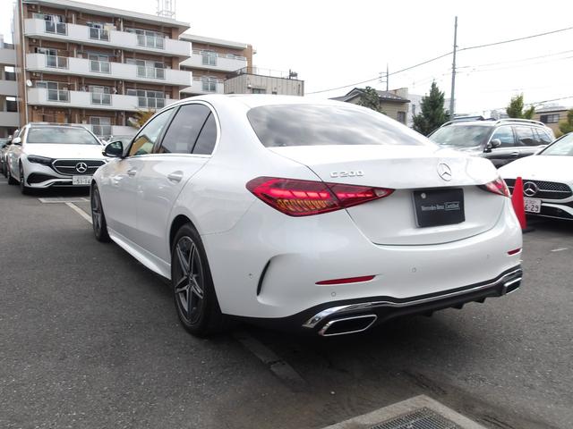Ｃクラス Ｃ２００アバンギャルド　ＡＭＧライン　認定保証２年・禁煙車・パノラミックルーフ・レザーエクスクルーシブパッケージ・ベーシックパッケージ・オブシディアンブラック・（２３０１）（14枚目）