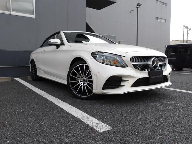 Ｃクラス Ｃ１８０カブリオレスポーツレザエクスクルシブパッケジ　認定保証２年・禁煙車・レーダーセーフティパッケージ・アンビエントライト・レザーエクスクルーシブパッケージ・エアボディコントロールサスペンション・ダイヤモンドホワイト・（２００１）（4枚目）