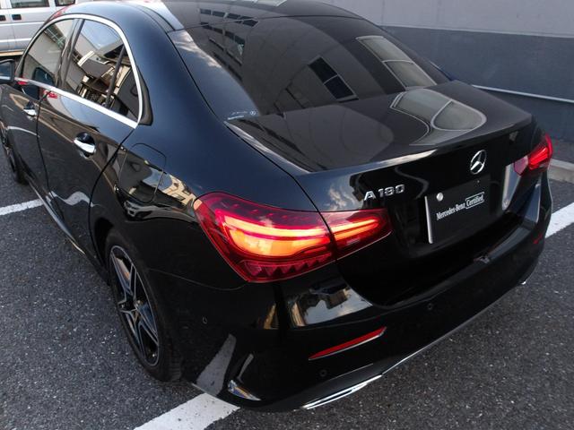 Aクラスセダン A180セダン AMGラインパッケージ 認定保証2年・禁煙車・コスモスブラック・フットトランクオープナー・アンビエントライト・AMGライン・純正ドライブレコーダー前後・(2502)(28枚目)