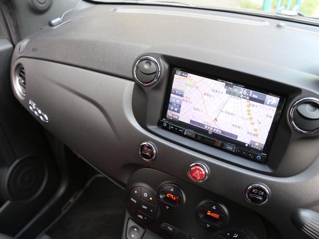 アバルト595 コンペティツィオーネ 禁煙車 7V型ワイドVGA地上デジタルTVナビ バックカメラ 純正オプションドライブレコーダー アームレスト キセノンヘッドライト ブレンボ製4ポッドフロントブレーキキャリパー 純正17インチAW(28枚目)