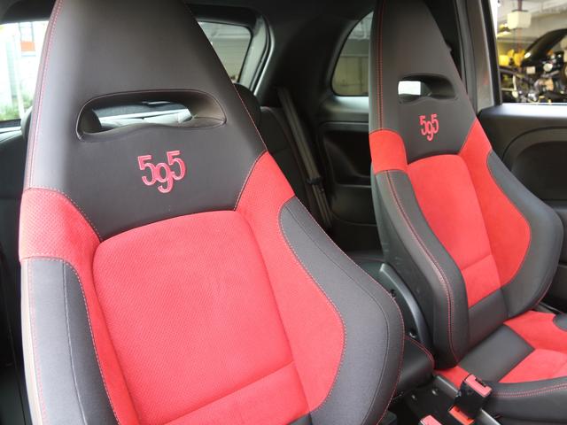 アバルト595 コンペティツィオーネ 禁煙車 7V型ワイドVGA地上デジタルTVナビ バックカメラ 純正オプションドライブレコーダー アームレスト キセノンヘッドライト ブレンボ製4ポッドフロントブレーキキャリパー 純正17インチAW(39枚目)