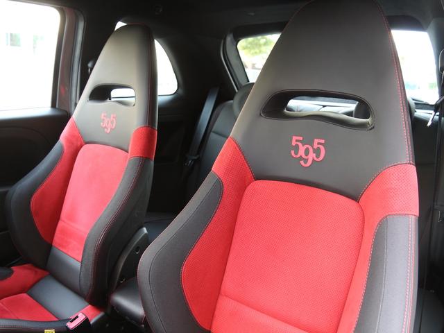 アバルト595 コンペティツィオーネ 禁煙車 7V型ワイドVGA地上デジタルTVナビ バックカメラ 純正オプションドライブレコーダー アームレスト キセノンヘッドライト ブレンボ製4ポッドフロントブレーキキャリパー 純正17インチAW(51枚目)