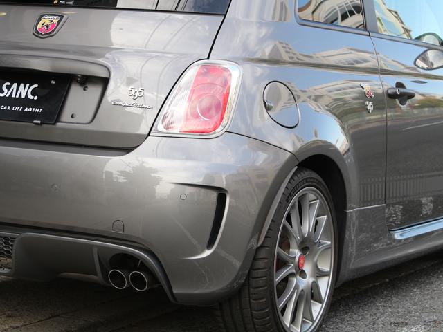 アバルト595 コンペティツィオーネ 禁煙車 7V型ワイドVGA地上デジタルTVナビ バックカメラ 純正オプションドライブレコーダー アームレスト キセノンヘッドライト ブレンボ製4ポッドフロントブレーキキャリパー 純正17インチAW(58枚目)