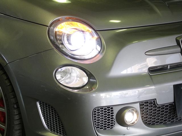 アバルト595 コンペティツィオーネ 禁煙車 7V型ワイドVGA地上デジタルTVナビ バックカメラ 純正オプションドライブレコーダー アームレスト キセノンヘッドライト ブレンボ製4ポッドフロントブレーキキャリパー 純正17インチAW(62枚目)