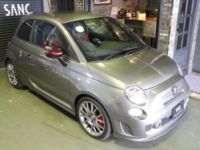 アバルト595 コンペティツィオーネ 禁煙車 7V型ワイドVGA地上デジタルTVナビ バックカメラ 純正オプションドライブレコーダー アームレスト キセノンヘッドライト ブレンボ製4ポッドフロントブレーキキャリパー 純正17インチAW(71枚目)