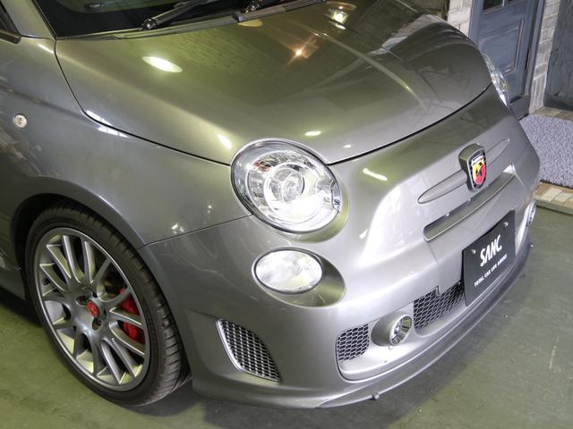 アバルト595 コンペティツィオーネ 禁煙車 7V型ワイドVGA地上デジタルTVナビ バックカメラ 純正オプションドライブレコーダー アームレスト キセノンヘッドライト ブレンボ製4ポッドフロントブレーキキャリパー 純正17インチAW(72枚目)