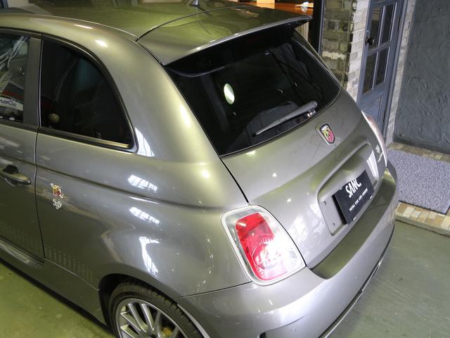アバルト595 コンペティツィオーネ 禁煙車 7V型ワイドVGA地上デジタルTVナビ バックカメラ 純正オプションドライブレコーダー アームレスト キセノンヘッドライト ブレンボ製4ポッドフロントブレーキキャリパー 純正17インチAW(74枚目)