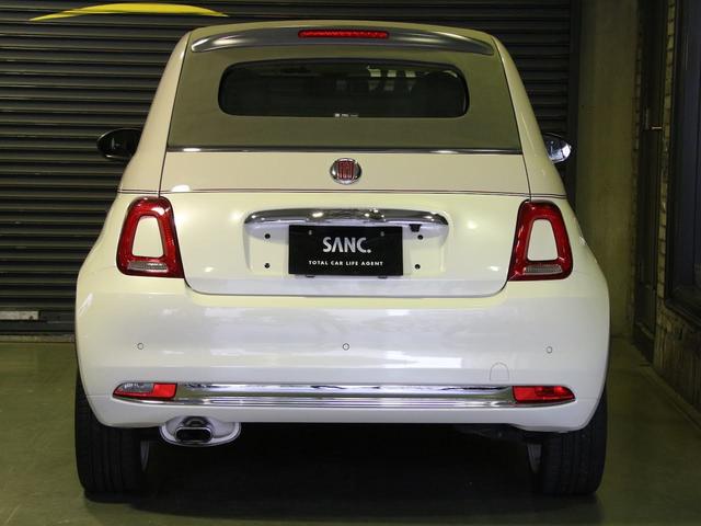 500C 60th 50台限定車 500C 60th ビコローレ 禁煙車 ルームミラー型バックカメラ ユピテル製ドライブレコーダー キセノンヘッドライト FIATビンテージロゴ TFTメータークラスター ETC(9枚目)