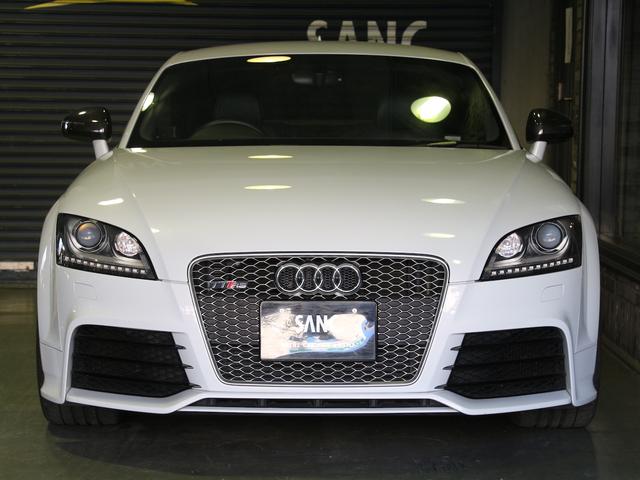 TT RSプラスクーペ ベースグレード 禁煙車 5アームローターアルミホイールブラック&レッド ウイングタイプリヤスポイラー RSスポーツサスペンション スポーツシート シートヒーター バイキセノンヘッドライト LEDポジショニングライト(7枚目)