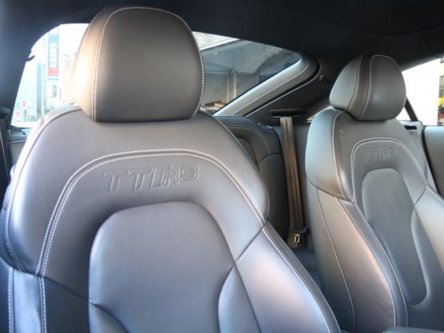 TT RSプラスクーペ ベースグレード 禁煙車 5アームローターアルミホイールブラック&レッド ウイングタイプリヤスポイラー RSスポーツサスペンション スポーツシート シートヒーター バイキセノンヘッドライト LEDポジショニングライト(42枚目)