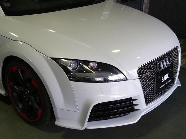 TT RSプラスクーペ ベースグレード 禁煙車 5アームローターアルミホイールブラック&レッド ウイングタイプリヤスポイラー RSスポーツサスペンション スポーツシート シートヒーター バイキセノンヘッドライト LEDポジショニングライト(73枚目)