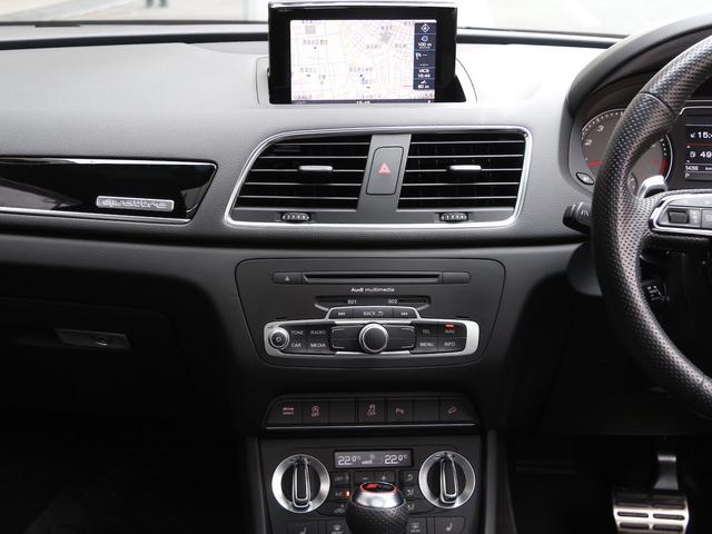 RS Q3 ベースグレード 禁煙車 パノラマガラスサンルーフ 本革ダイヤモンドステッチング シートヒーター 5アームローターデザインマットブラック20インチアルミホイール BOSEサラウンドサウンドシステム MMI3GPlus(13枚目)