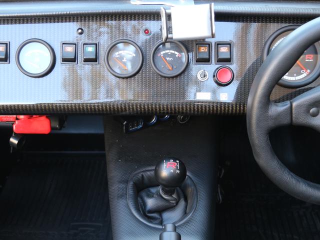 セブン170 SEVEN 170R LEDヘッドライト LEDリアライト スポーツサスペンションパック LSD Momoステアリングホイール カーボンダッシュボード 4点式レースハーネス ポリッシュドエキゾースト(14枚目)