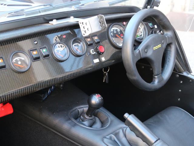 セブン170 SEVEN 170R LEDヘッドライト LEDリアライト スポーツサスペンションパック LSD Momoステアリングホイール カーボンダッシュボード 4点式レースハーネス ポリッシュドエキゾースト(38枚目)