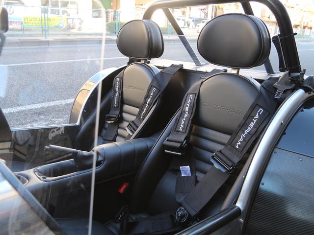 セブン170 SEVEN 170R LEDヘッドライト LEDリアライト スポーツサスペンションパック LSD Momoステアリングホイール カーボンダッシュボード 4点式レースハーネス ポリッシュドエキゾースト(39枚目)