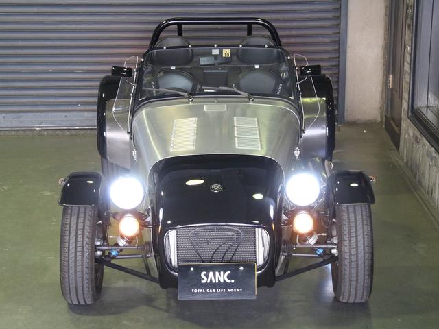 セブン170 SEVEN 170R LEDヘッドライト LEDリアライト スポーツサスペンションパック LSD Momoステアリングホイール カーボンダッシュボード 4点式レースハーネス ポリッシュドエキゾースト(48枚目)