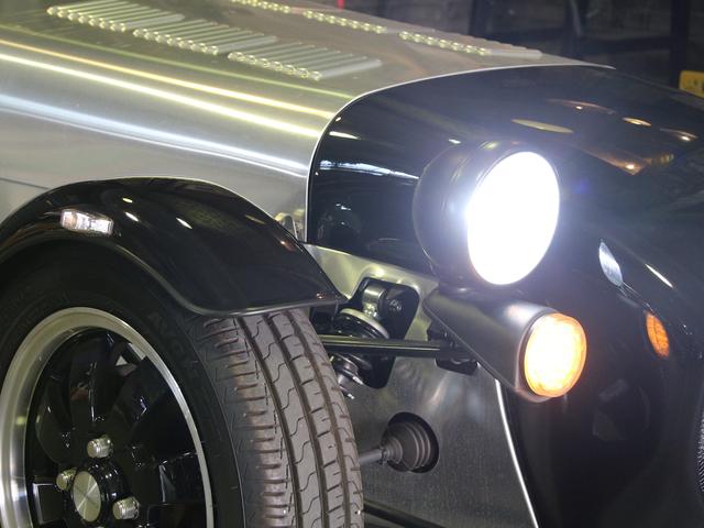 セブン170 SEVEN 170R LEDヘッドライト LEDリアライト スポーツサスペンションパック LSD Momoステアリングホイール カーボンダッシュボード 4点式レースハーネス ポリッシュドエキゾースト(49枚目)