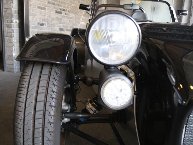 セブン170 SEVEN 170R LEDヘッドライト LEDリアライト スポーツサスペンションパック LSD Momoステアリングホイール カーボンダッシュボード 4点式レースハーネス ポリッシュドエキゾースト(51枚目)