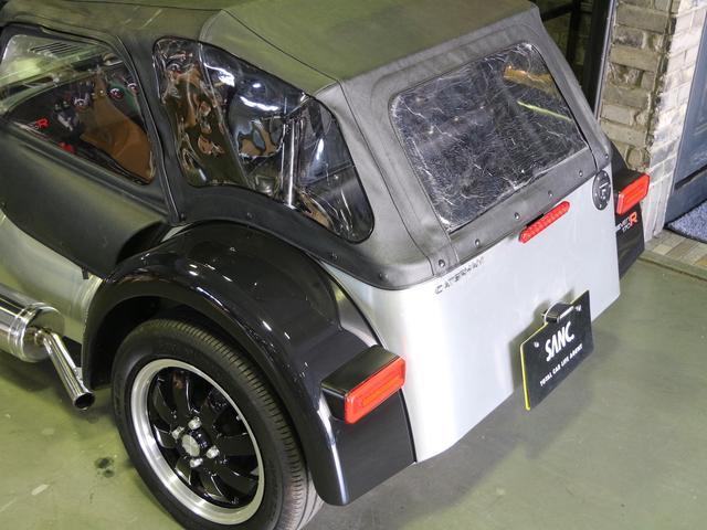 セブン170 SEVEN 170R LEDヘッドライト LEDリアライト スポーツサスペンションパック LSD Momoステアリングホイール カーボンダッシュボード 4点式レースハーネス ポリッシュドエキゾースト(60枚目)