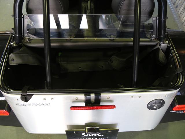 セブン170 SEVEN 170R LEDヘッドライト LEDリアライト スポーツサスペンションパック LSD Momoステアリングホイール カーボンダッシュボード 4点式レースハーネス ポリッシュドエキゾースト(79枚目)