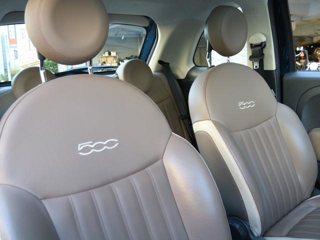 500 マーレブル 1オーナー 禁煙車 限定車 サンルーフ ポルトローナ・フラウ社ブラウンレザーシート 15インチアロイホイール バイキセノンヘッドライト LEDデイライト 専用色インテリアパネル Uconnect(43枚目)