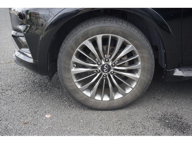 QX80  2018年モデル新車並行サンルーフ22インチレザーシート シートヒーターベンチレーション3列シート ボーズ アルパインナビ TV DVD移設 パワーバックドア(6枚目)