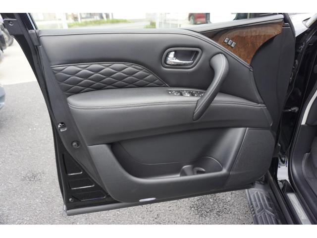 QX80  2018年モデル新車並行サンルーフ22インチレザーシート シートヒーターベンチレーション3列シート ボーズ アルパインナビ TV DVD移設 パワーバックドア(10枚目)