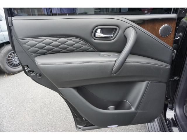 QX80  2018年モデル新車並行サンルーフ22インチレザーシート シートヒーターベンチレーション3列シート ボーズ アルパインナビ TV DVD移設 パワーバックドア(19枚目)