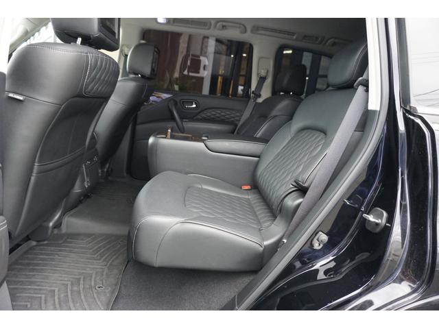 QX80  2018年モデル新車並行サンルーフ22インチレザーシート シートヒーターベンチレーション3列シート ボーズ アルパインナビ TV DVD移設 パワーバックドア(21枚目)