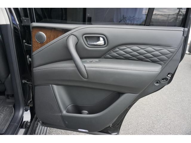QX80  2018年モデル新車並行サンルーフ22インチレザーシート シートヒーターベンチレーション3列シート ボーズ アルパインナビ TV DVD移設 パワーバックドア(49枚目)