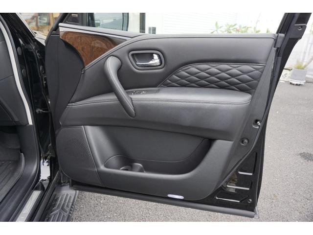 QX80  2018年モデル新車並行サンルーフ22インチレザーシート シートヒーターベンチレーション3列シート ボーズ アルパインナビ TV DVD移設 パワーバックドア(52枚目)