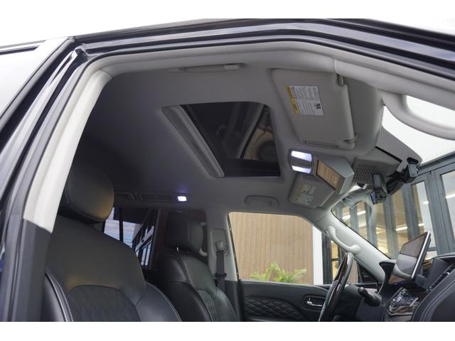 QX80  2018年モデル新車並行サンルーフ22インチレザーシート シートヒーターベンチレーション3列シート ボーズ アルパインナビ TV DVD移設 パワーバックドア(56枚目)