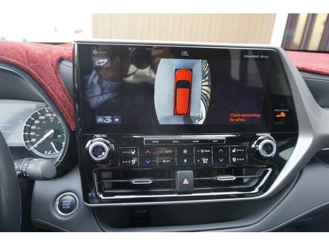 ハイランダー 　２１年モデル　当社新車並行販売車両　３．５Ｌ　Ｖ６　ムーンルーフ　デジタルインナーミラー　パワーバックドア　レザーシートシートヒーターベンチ　３列シート２０インチタイヤホイール（33枚目）