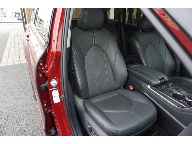 ハイランダー 　２１年モデル　当社新車並行販売車両　３．５Ｌ　Ｖ６　ムーンルーフ　デジタルインナーミラー　パワーバックドア　レザーシートシートヒーターベンチ　３列シート２０インチタイヤホイール（48枚目）