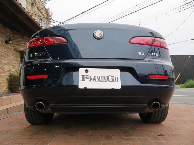 アルファ159 フレッチャロードII HDDナビ ETC ベージュ系革シート シートヒーター パワーシート 18インチアルミホイール(22枚目)