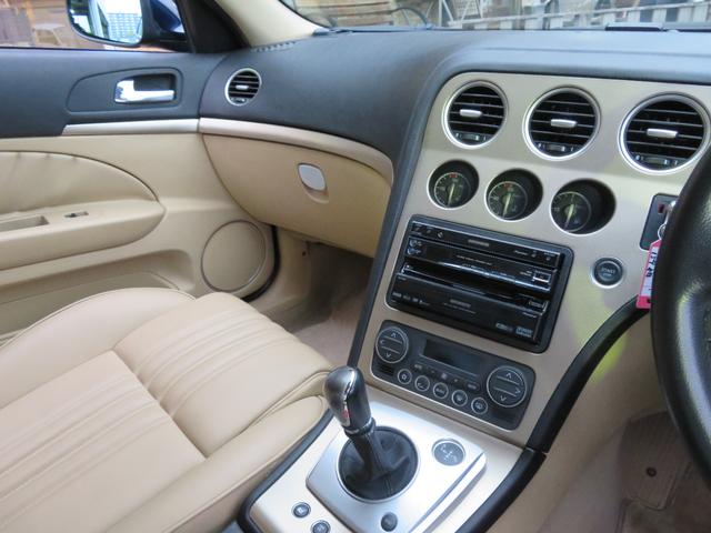 アルファ159 フレッチャロードII HDDナビ ETC ベージュ系革シート シートヒーター パワーシート 18インチアルミホイール(49枚目)