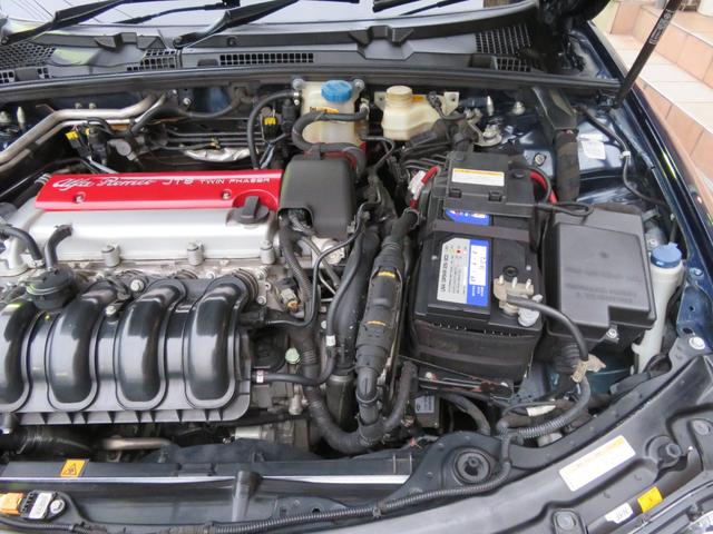 アルファ159 フレッチャロードII HDDナビ ETC ベージュ系革シート シートヒーター パワーシート 18インチアルミホイール(63枚目)