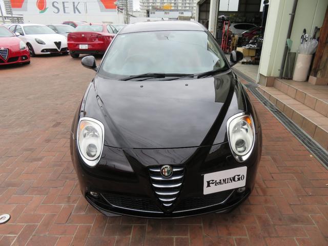 ミト コンペティツィオーネ　ナビフルセグバックカメラ　茶革シート　ＥＴＣ　パドルシフト　シートヒーター　純正１７インチアルミホイール（3枚目）