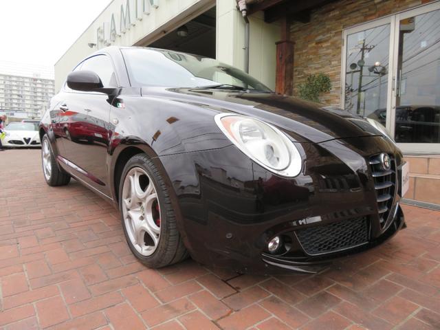 ミト コンペティツィオーネ　ナビフルセグバックカメラ　茶革シート　ＥＴＣ　パドルシフト　シートヒーター　純正１７インチアルミホイール（4枚目）