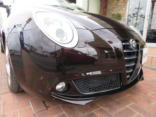 ミト コンペティツィオーネ　ナビフルセグバックカメラ　茶革シート　ＥＴＣ　パドルシフト　シートヒーター　純正１７インチアルミホイール（6枚目）