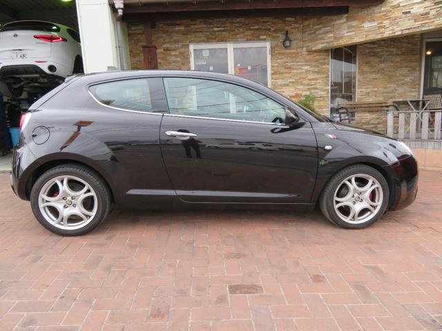 ミト コンペティツィオーネ　ナビフルセグバックカメラ　茶革シート　ＥＴＣ　パドルシフト　シートヒーター　純正１７インチアルミホイール（11枚目）