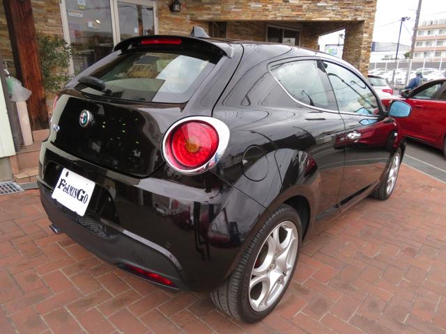 ミト コンペティツィオーネ　ナビフルセグバックカメラ　茶革シート　ＥＴＣ　パドルシフト　シートヒーター　純正１７インチアルミホイール（15枚目）