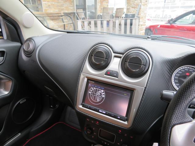 ミト コンペティツィオーネ　ナビフルセグバックカメラ　茶革シート　ＥＴＣ　パドルシフト　シートヒーター　純正１７インチアルミホイール（38枚目）