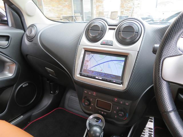 ミト コンペティツィオーネ　ナビフルセグバックカメラ　茶革シート　ＥＴＣ　パドルシフト　シートヒーター　純正１７インチアルミホイール（40枚目）