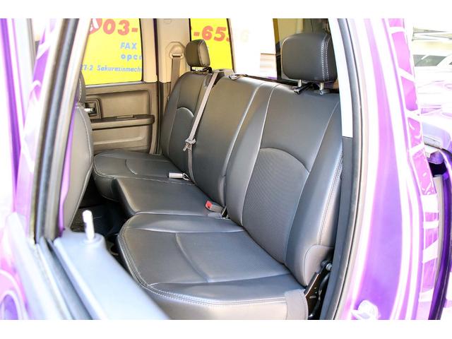 ダッジ・ラム ララミー 新車並行 5.7-HEMI 4WD カスタム 実走行3万mile リフトアップ KMCロックスター20inホイール ポケットスタイルオーバーフェンダー フルセグナビ 取説 点検記録簿 スペアキー(56枚目)