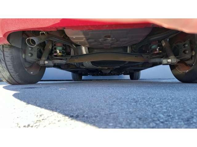 下回りも錆びなどなくいい状態を保っています。