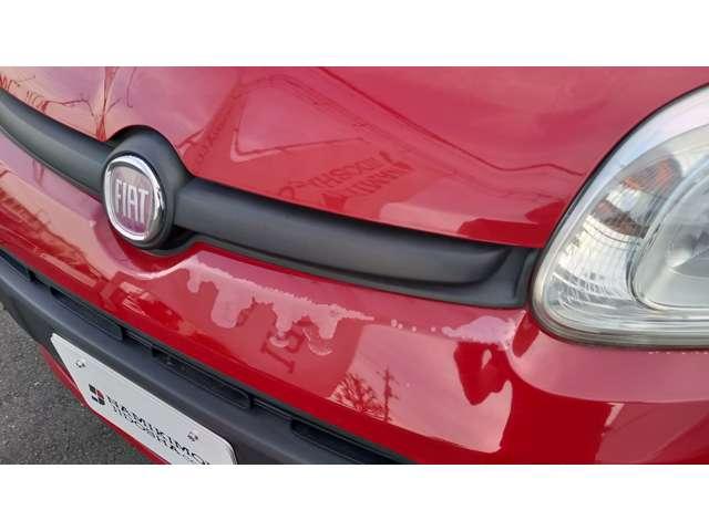 塗装剥がれの部分です