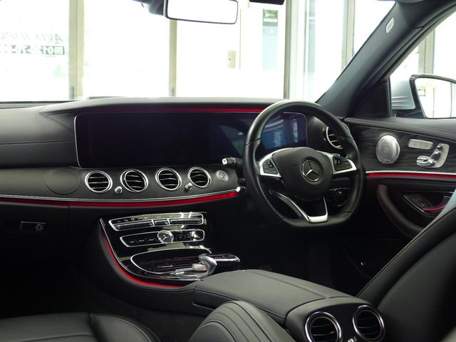 E220dAVGスポーツ レザーP黒本革 禁煙1オナ新車保証(8枚目)