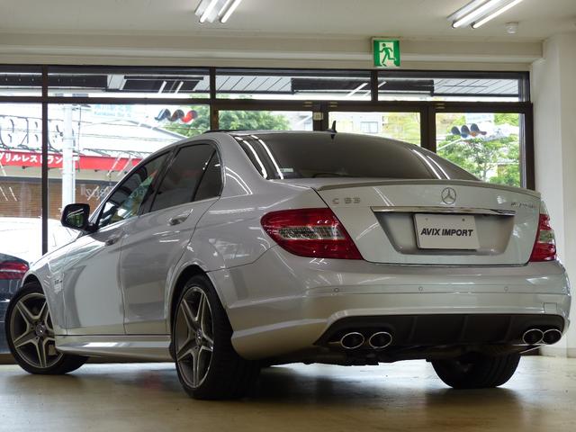 Ｃクラス Ｃ６３　ＡＭＧ　Ｖ８　黒ナッパ革　ＳＲ　ＨＤＤナビＢカメラ　Ｂｌｕｅｔｏｏｔｈ　前席シートヒーター　バイキセノンＨ／Ｌ　分割可倒式シート　メモリー付Ｐシート　ＡＭＧ専用エアロ＆１８ＡＷ　禁煙　社外地デジチューナー（2枚目）