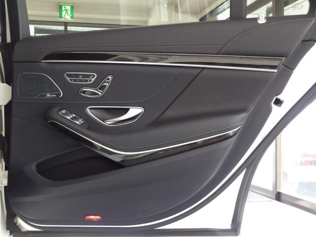 Sクラス S450ロング 後期最終型 AMGラインプラス 黒革 SR 360°カメラ Meコネクト HUD Burmester Sヒーター&ベンチレーション 前席リラクゼーション マルチビームLED 社外Rモニター 禁煙1オナ(42枚目)